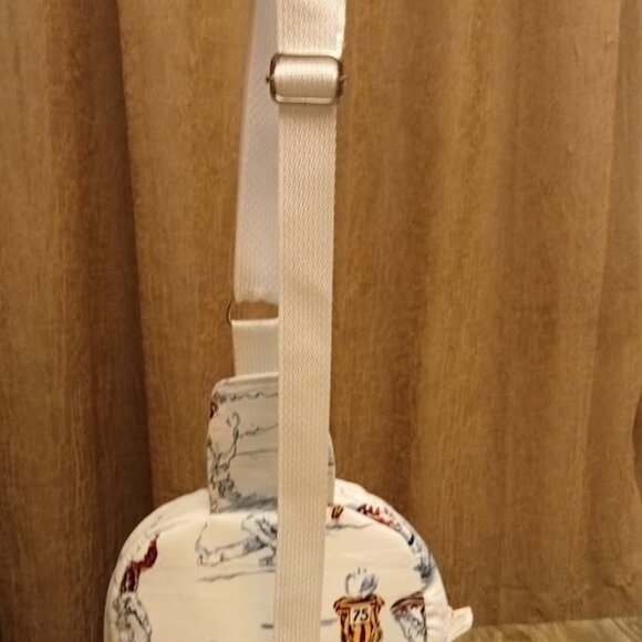 New Cowboy Rodeo Theme Mini Backpack Sling Bag Crossbody Red White Blue Rnchwear - Picture 6 of 7